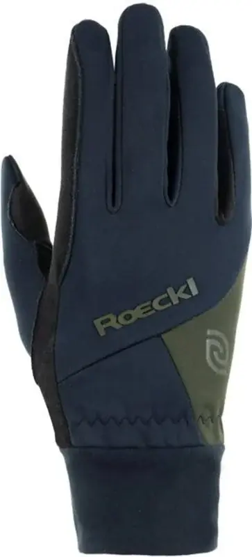 Nytt lägre pris - Roeckl Vinterridhandskar ”Wilber” black/dark seaweed 7