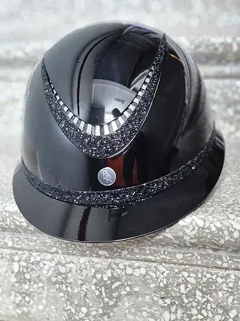 BR Theta Radiant Black/Gunmetal Glitter | Kampanjpris