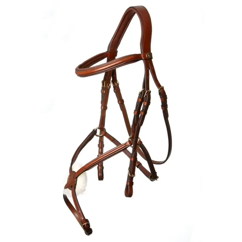 Anatomiska mexikanska ridträns BR Equitation Grantham - Rabatt