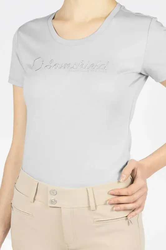 Bonnie T-Shirt – Light Grey | Riktigt fynd