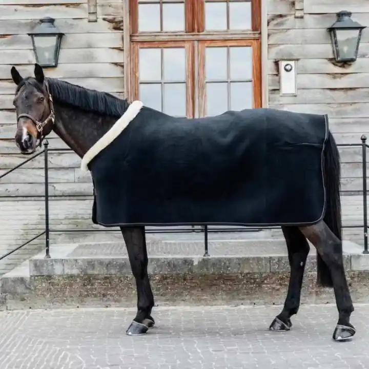 Populär | Tävlingstäcke Heavy Fleece Svart