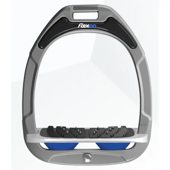 Vinklade stigbyglar Aluminium/Grå/Blå Flex-On Green Composite - Deal