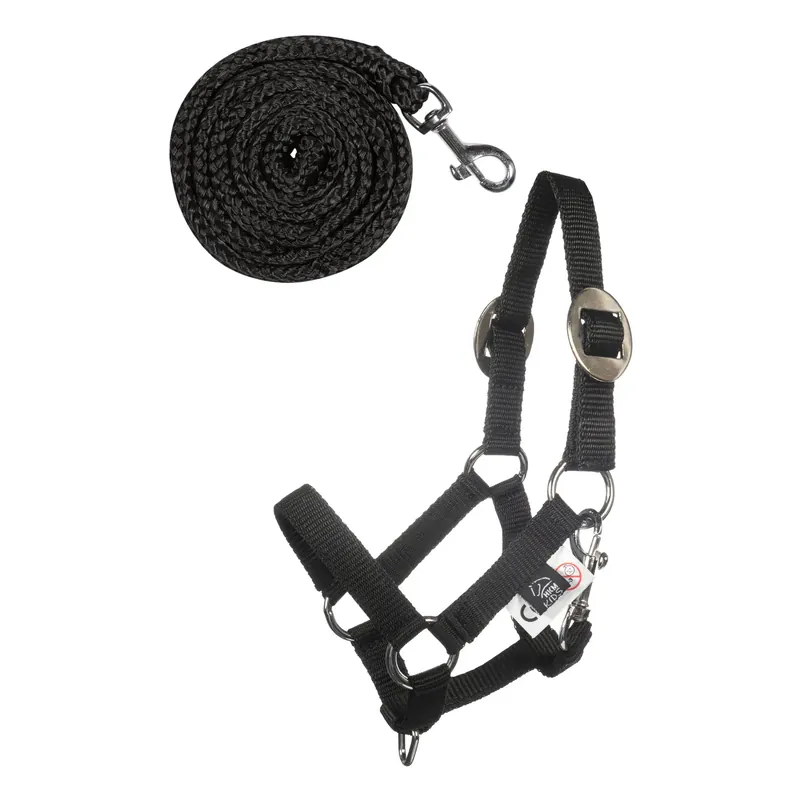Set med huvudlag och tömkörning för Hobby Horse HKM Kids Basic | Storsäljare
