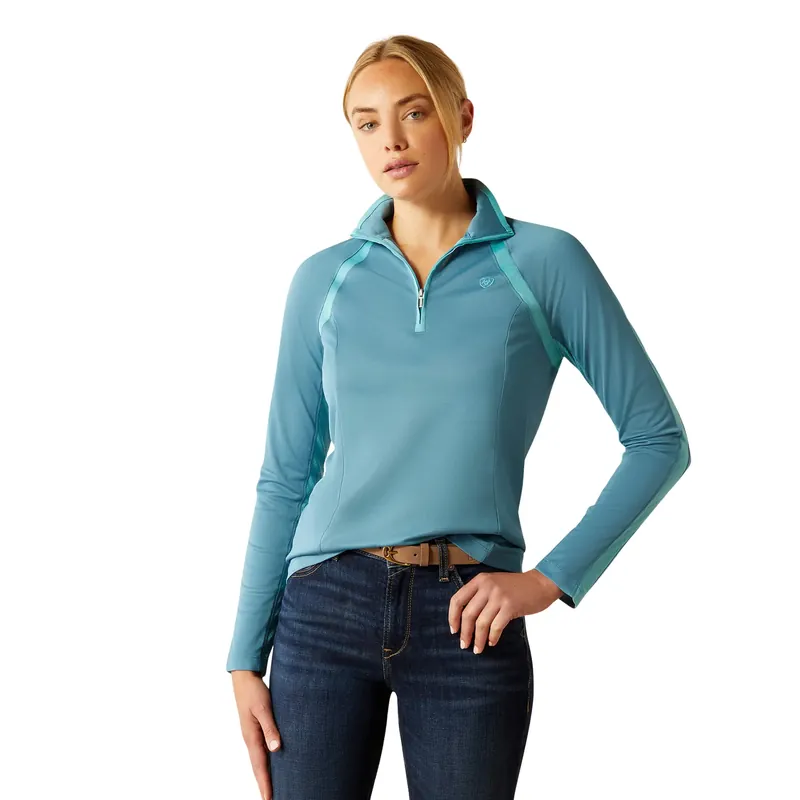 Mycket uppskattad | Baselayer 1/4 zip dam Ariat Sunstopper 3.0