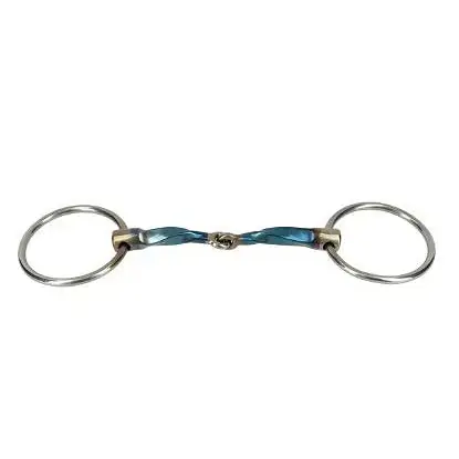 Dubbelbett för hästar Trust Sweet Iron Loose ring slow twist jointed | Nyhet i webbutiken