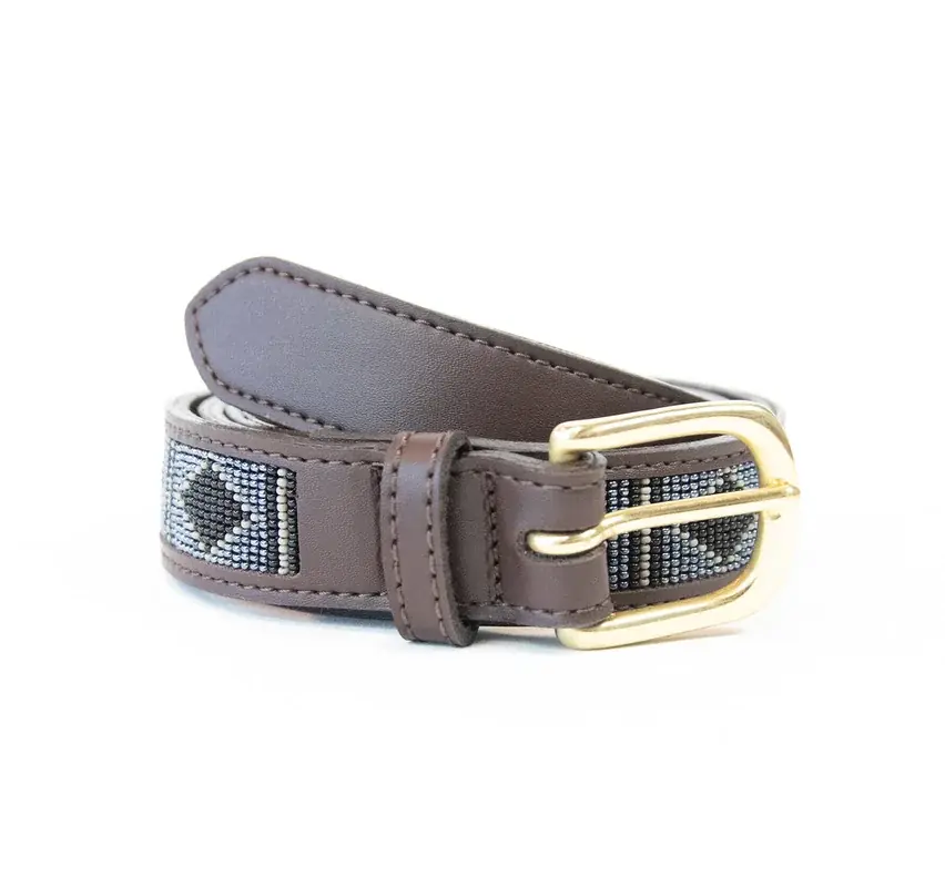 Skärp handgjorda pärlor – Silver | Ny produkt