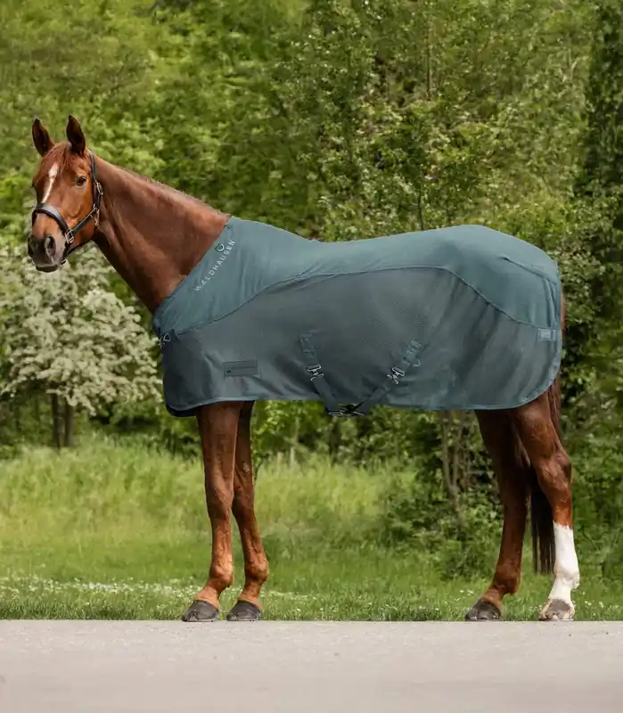 Riktigt fynd - Comfort Fleece-Flugtäcke, Pinjegrön 135 cm