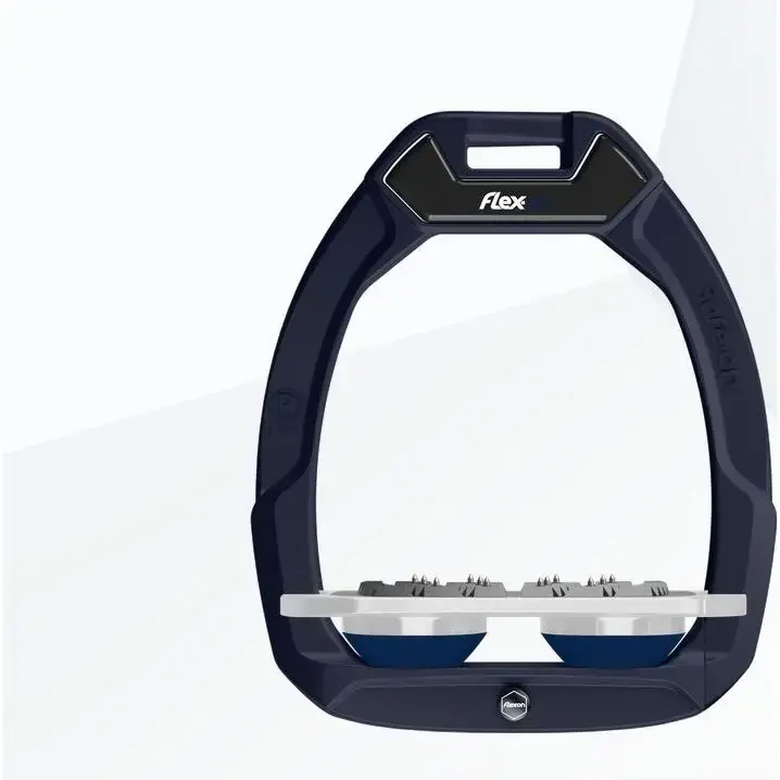 Säkerhetsstigbyglar Plat Ultra Grip Aluminium/Grå/Marin Flex-On Safe-On - Kan beställas online