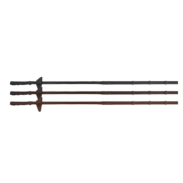 Bästsäljare - Lippo Biothane tygel svart och chocolate