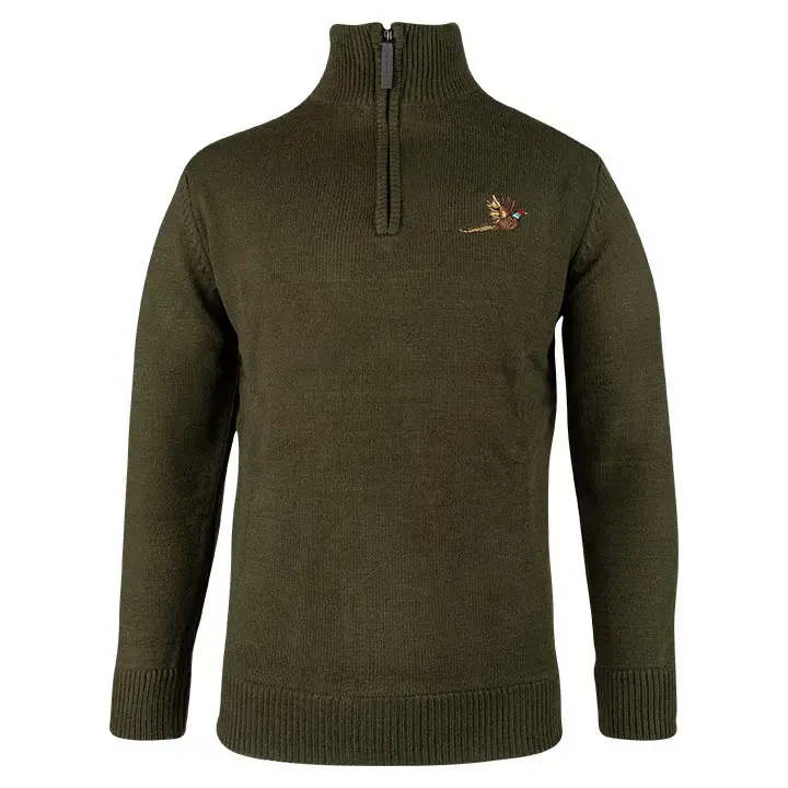 Beställ nu | Jumper med krage med dragkedja Jack Pyke Pheasant