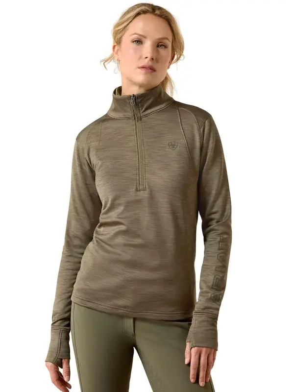 Team EQ Womens 1/2 Zip Pullover Kalamata - Mycket efterfrågad