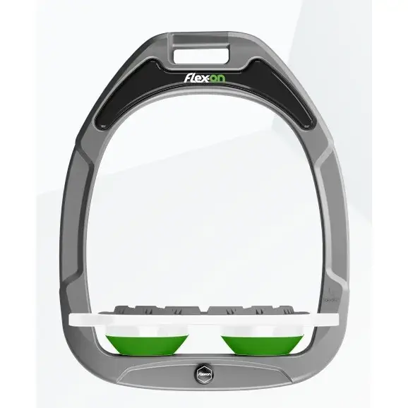 Passa på nu - Platta Grip Aluminium/Vit/Grön Flex-On Green Composite