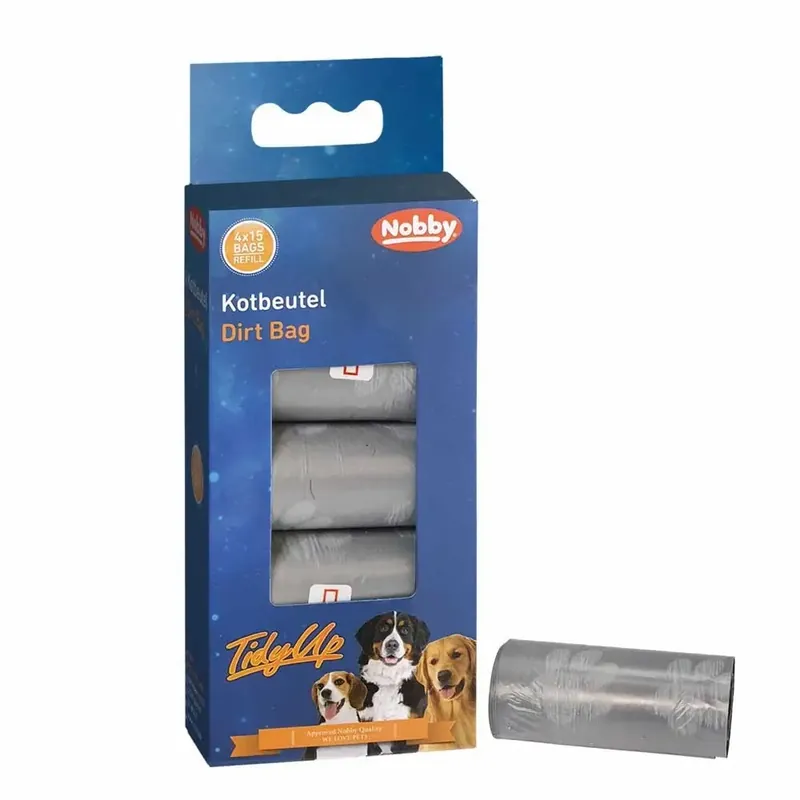 Hundavfallspåse med tassmönster Nobby Pet TidyUp (x10) - Kanonpris