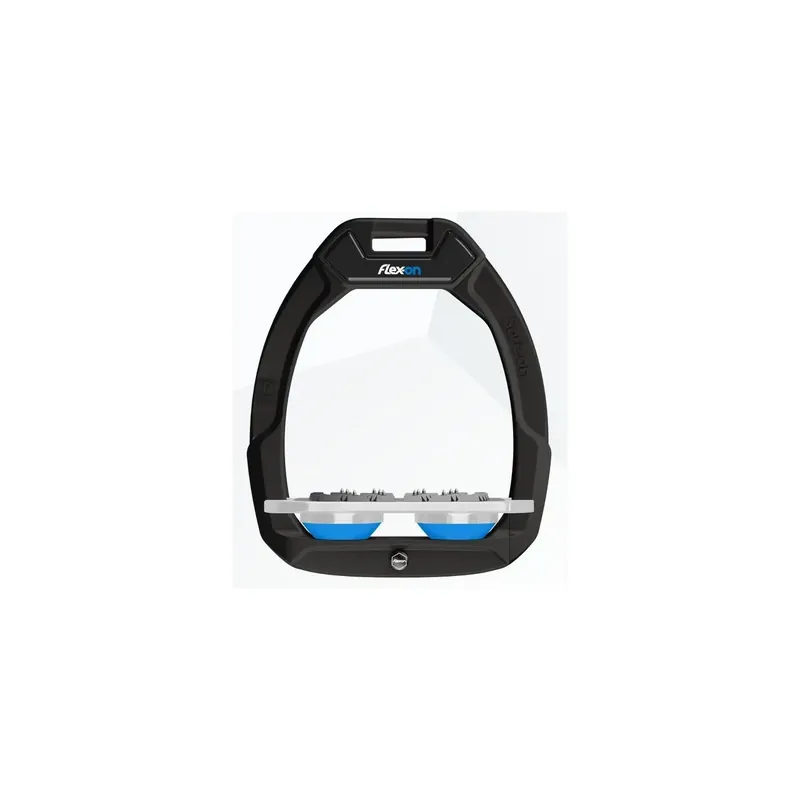 Slutrea - Säkerhetstigbyglar Plat Ultra Grip Svart/Grå/Blå Flex-On Safe-On