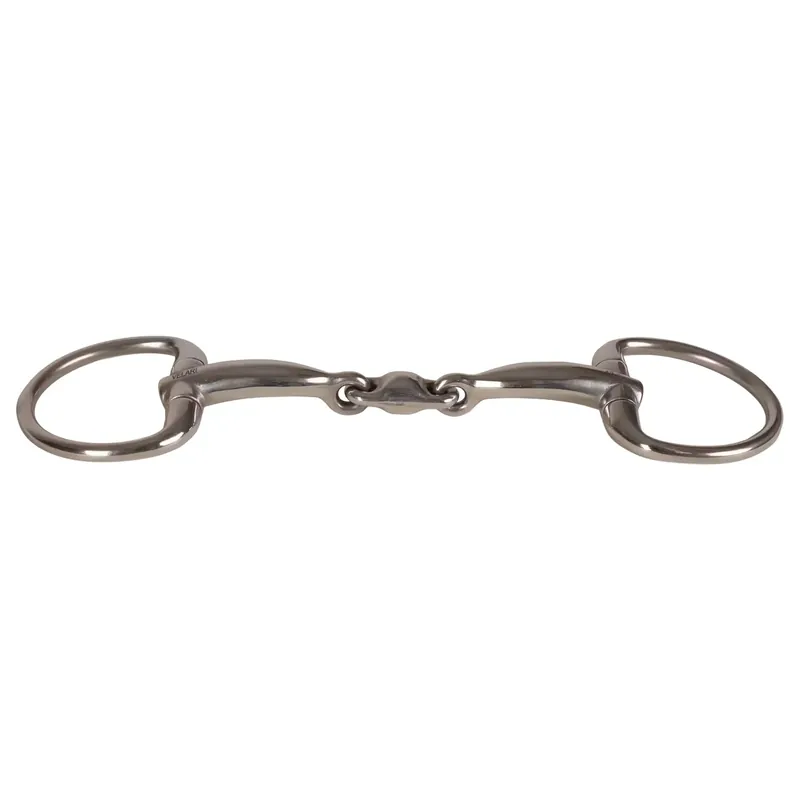 Mörsk olive dubbel brisyr för häst i rostfritt stål Velari 16mm 11,5cm - Sänkt pris