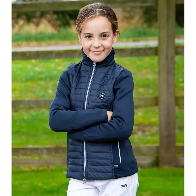 Kanonpris - Dunjacka för flickor Premier Equine Mini Elena