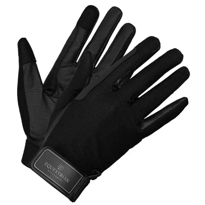 Ridhandskar ES Summer Black Edition - Enkel retur