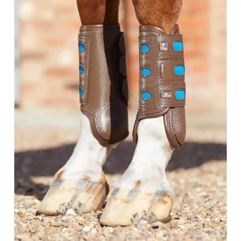 Framtill stängda häststövlar Premier Equine Carbon Tech Air Cooled - Klar att skickas