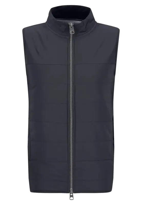 VÄST HYBRID/SWEAT NAVY | Enkel beställning