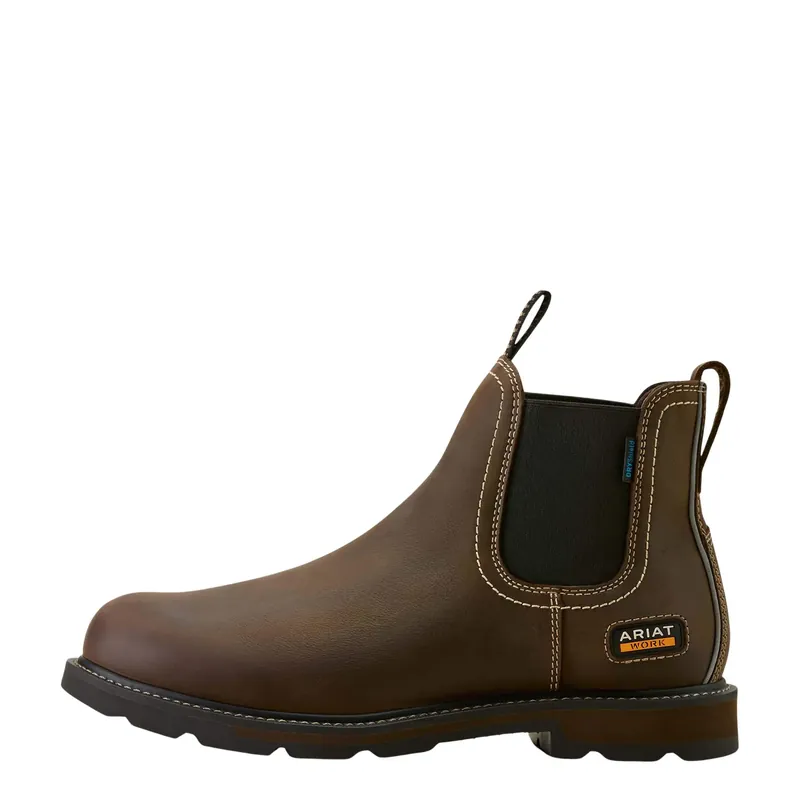 Arbetsskor i läder Ariat Groundbreaker Chelsea Soft Toe Work Boot - Deal