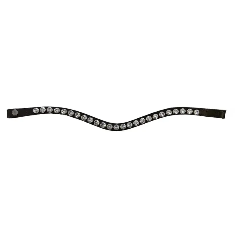 Topprodukt | Pannband OS Rivoli – Negro – Crystal