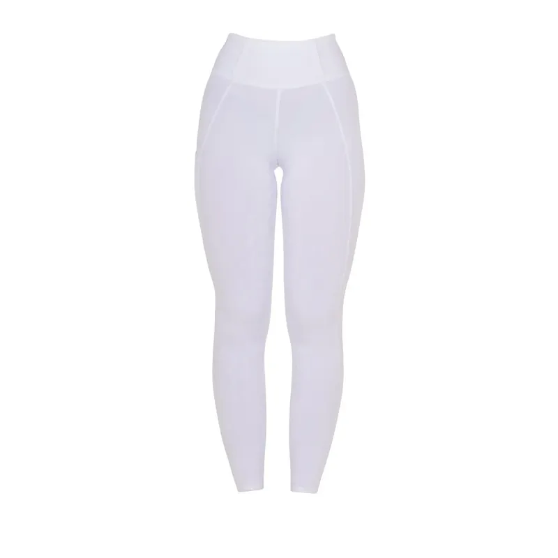 Superpris | Tights ridning full grip med logotyp flicka Equestro