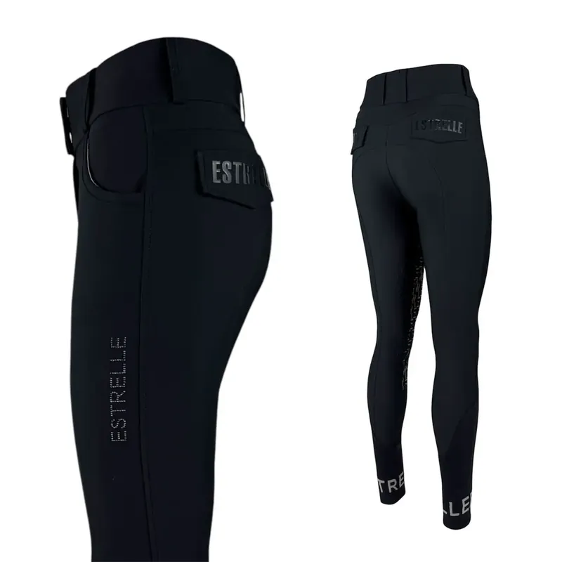 Mid grip-ridbyxor för damer Estrelle Equestrian Iconic S - Professionell kvalitet
