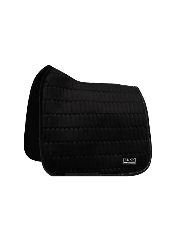 Anky Saddle Pad Dressage Velvet Svart - Klar att skickas