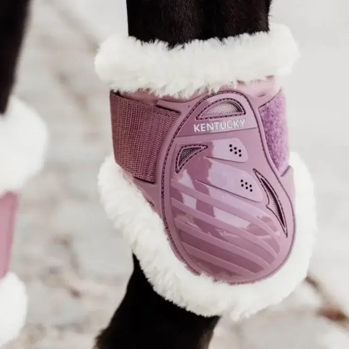 Prisnedsättning | Strykkappor Young Vegan Sheepskin Gammelrosa