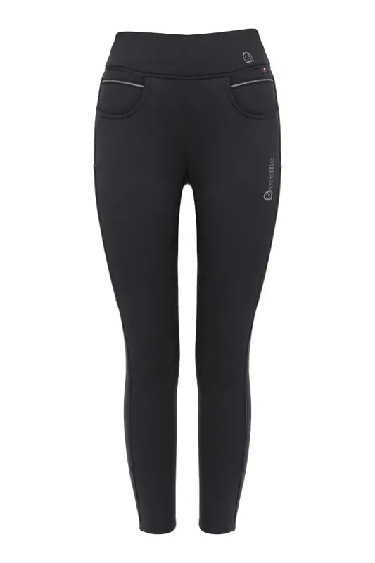 Snabb leverans - Ridtights Cavalliz Full Grip – Svart