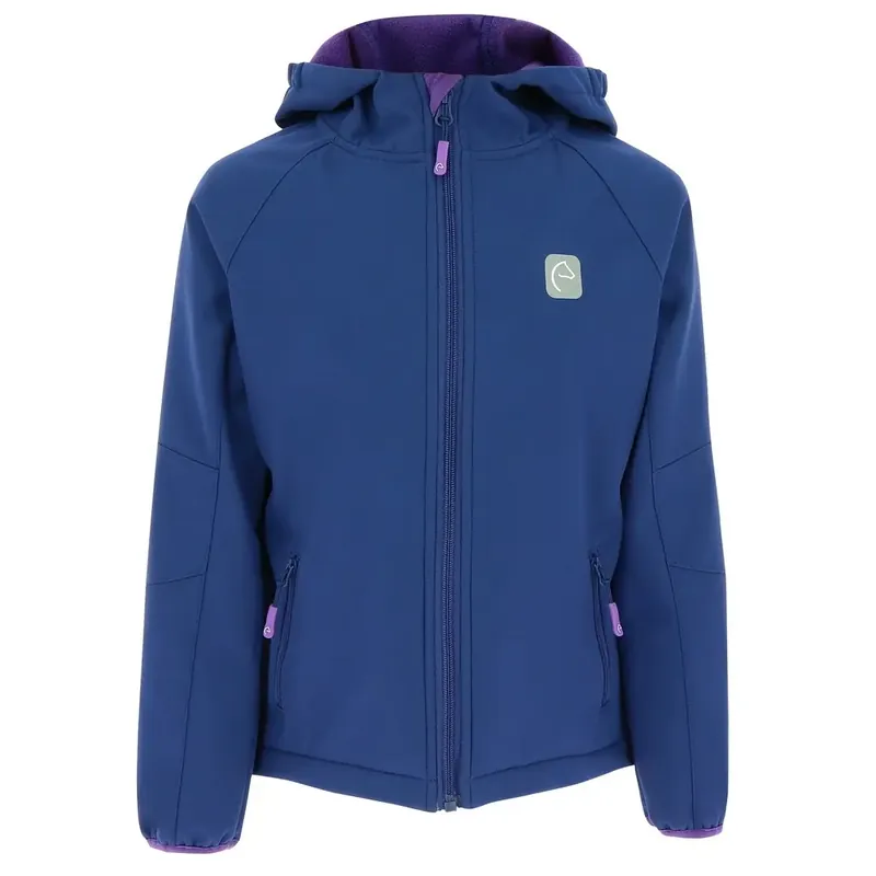 Softshell-ridjacka för barn Equithème Amandine | Tillverkarpris