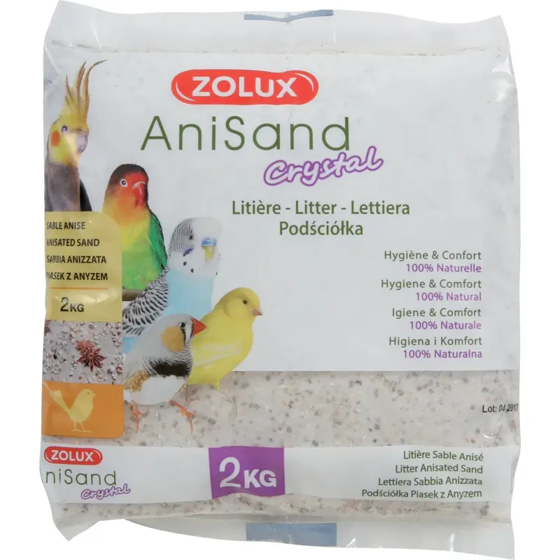 Handla nu | Anisand kristall sandströ för fåglar Zolux