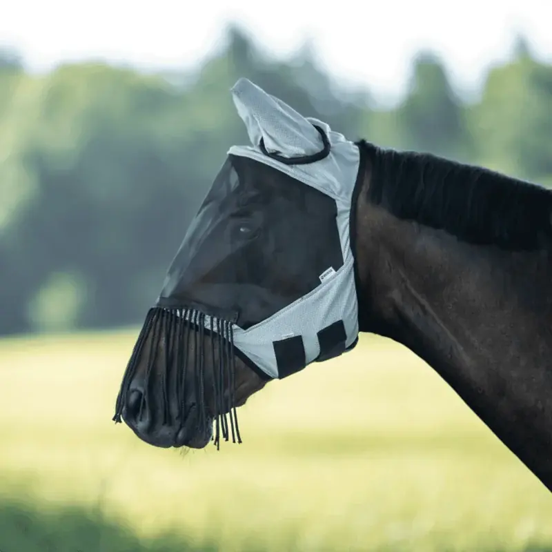 Flugmask Fly Guard FR, Ljusgrå Pony | Bara denna vecka