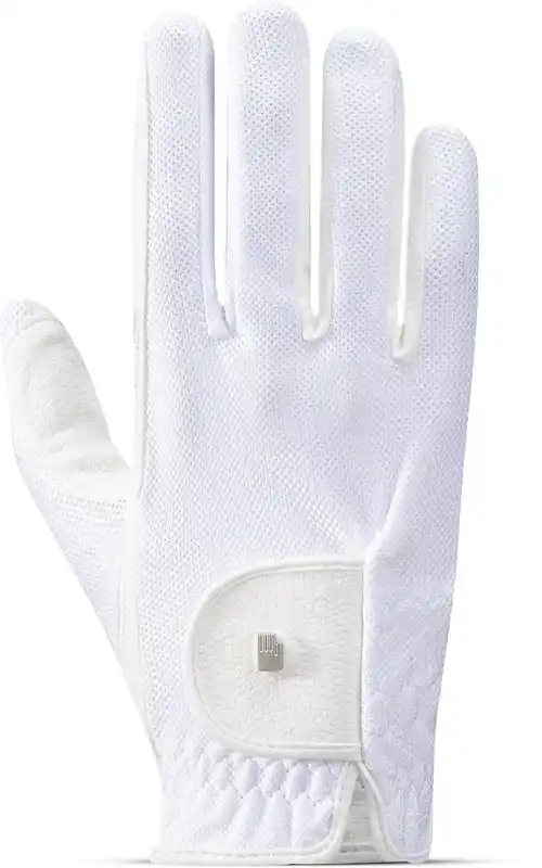 Finns nu - Ridhandske ”Roeck-grip lite” vit 7.5