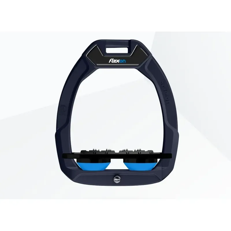 Populär - Säkerhetsstigbygel för ridning Plat Ultra Grip Marin/Svart/Blå Flex-On Safe-On