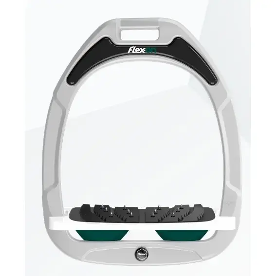 Vinklad Ultra Grip Skänklar Vit/Vit/Grön Flex-On Green Composite - Bästsäljare