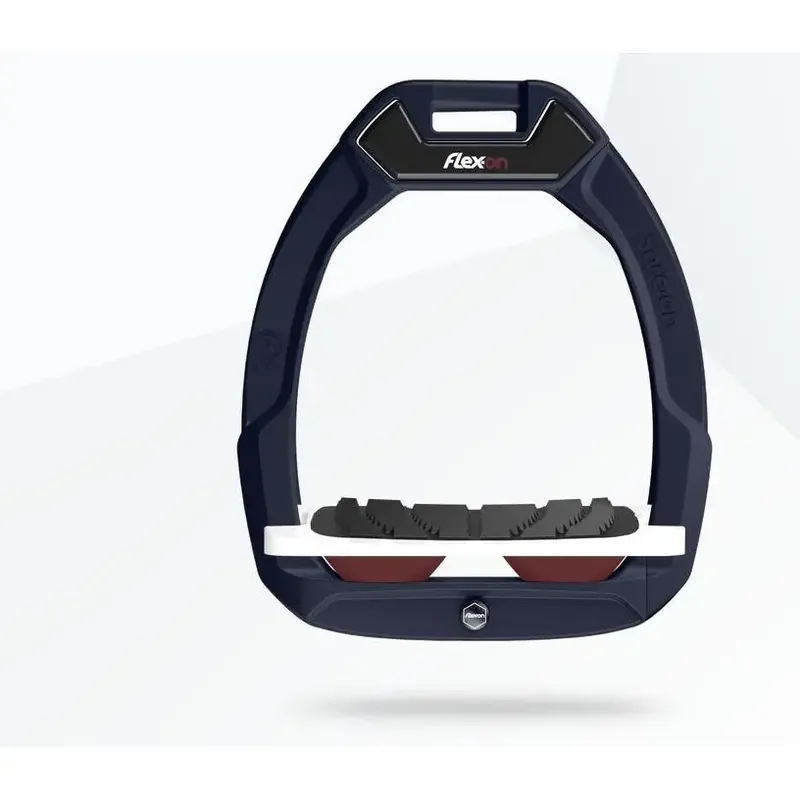 Säkerhetsstigbyglar Hästsport Lutad Grip Brun/Vit/Bordeaux Flex-On Safe-On - Bästsäljare