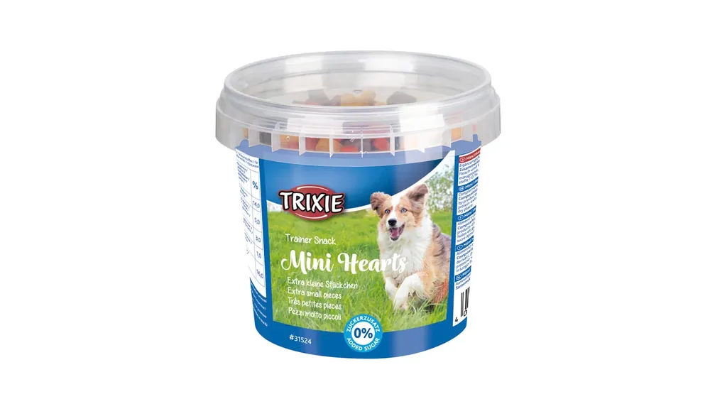 Trainer Snack Mini Hearts i hink Trixie | Köp direkt