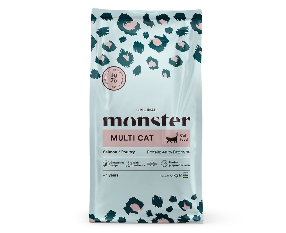 Monster Cat Original MultiCat 6 kg - Spara mer