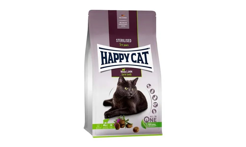HappyCat Adult sterilised lamm 4 kg | Fynd