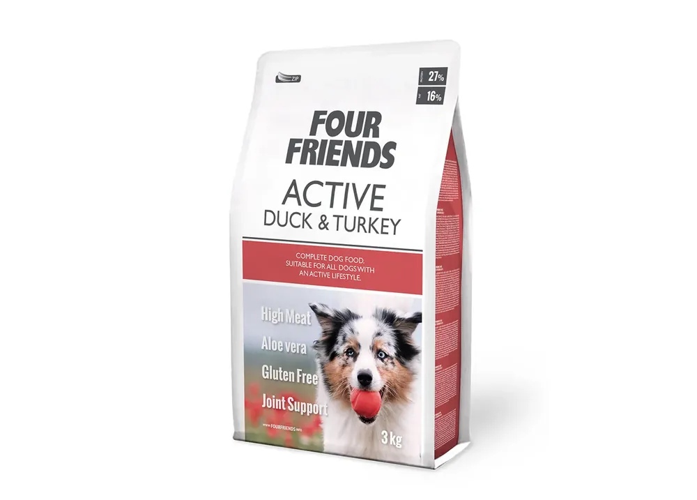 FourFriends Dog Active Duck & Turkey 3 kg | Nyhet i sortimentet