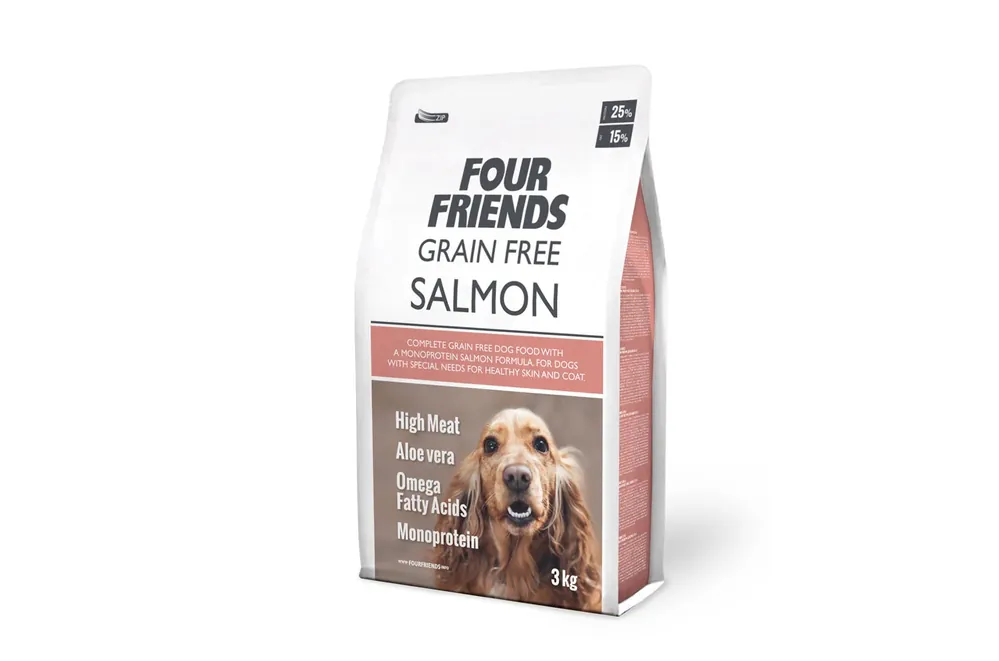 FourFriends Dog Grain Free Salmon 3 kg - Bästsäljare