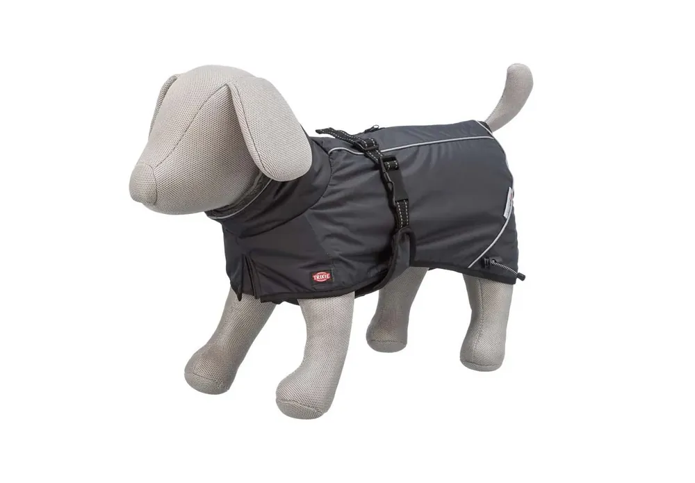 Calvi täcke svart Trixie M 45cm | Hög kvalitet