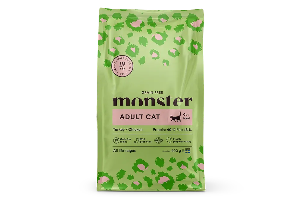 Monster Cat Grain Free Adult 400g - Beställ direkt