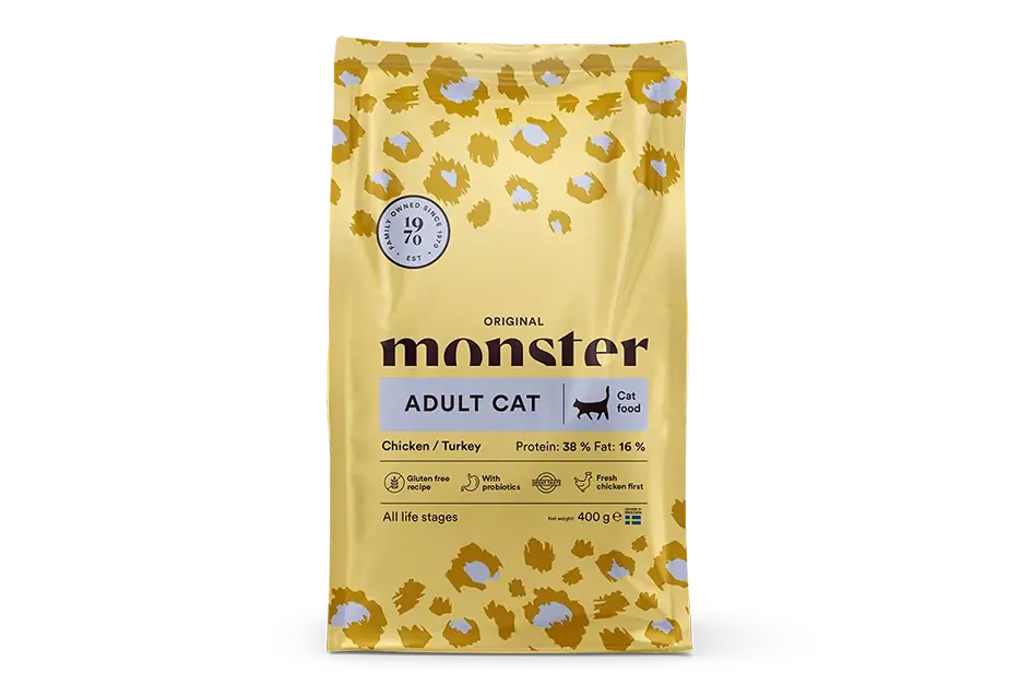 Favorit hos kunderna - Monster Cat Original Adult 400 g