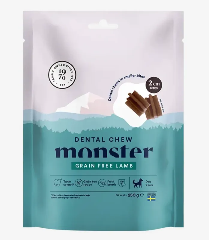 Monster Dog Dental Bites Lamb 250 g - Bra pris just nu