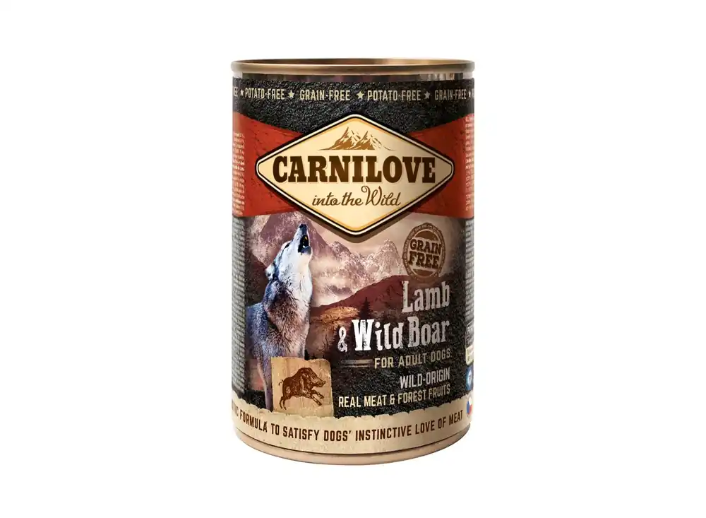 Carnilove Wild Meat Lamm/Vildsvin 400 g - Passa på nu