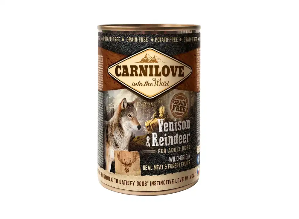 Gratis retur - Carnilove Wild Meat Hjort/Ren 400 g