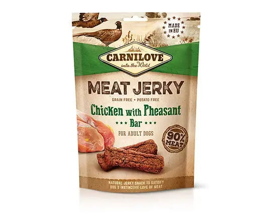 I lager | Carnilove Jerky Kyckling & Fasan 100 g