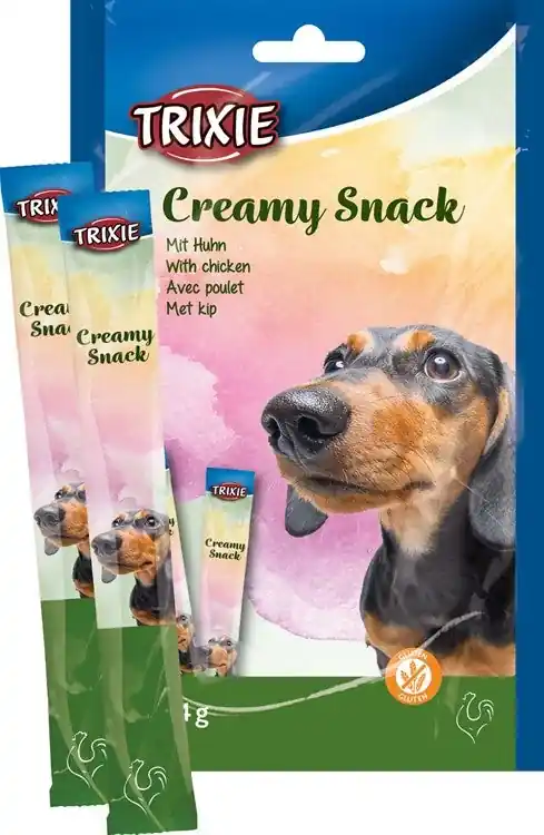 Creamy Snacks Hund - Kyckling 5 x 15g | Bara idag
